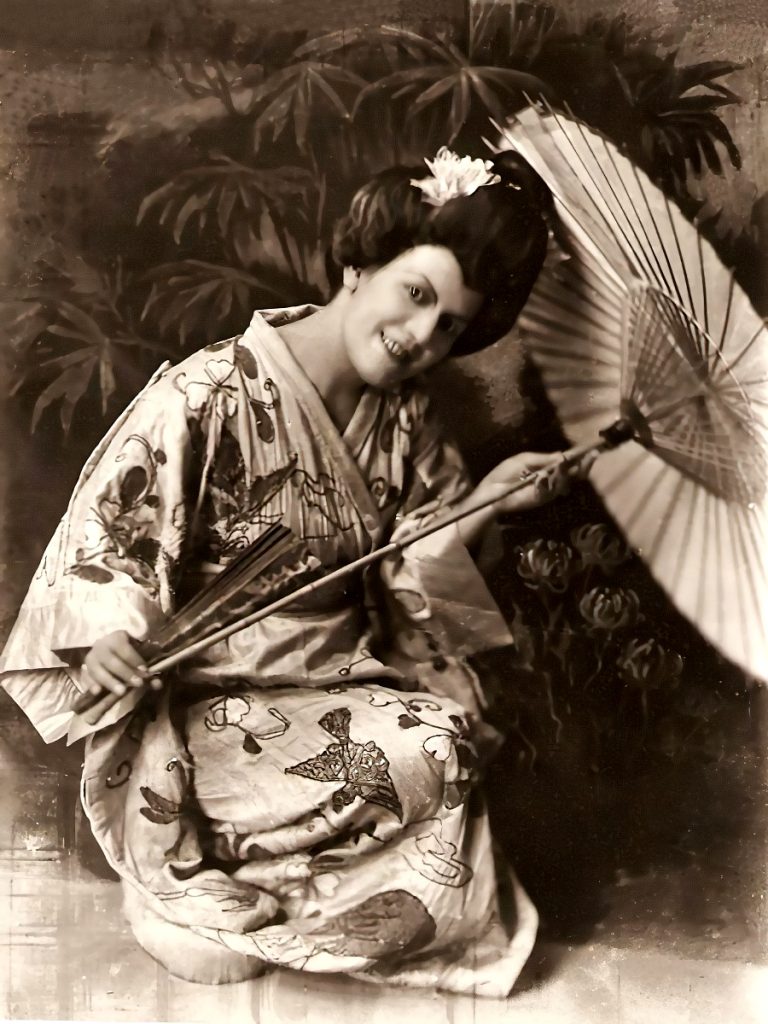 Violetta de Strozzi kao Cho-Cho-San, Berlin, 1928.