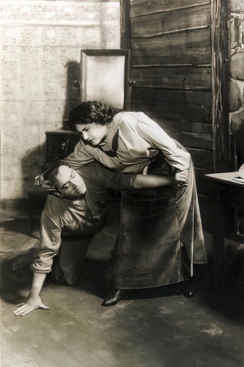 Enrico Caruso (Dick Johnson) i Emmy Destinn (Minie), Giacomo Puccini, <em>Čedo zapada</em>, praizvedba 19. prosinca 1910.