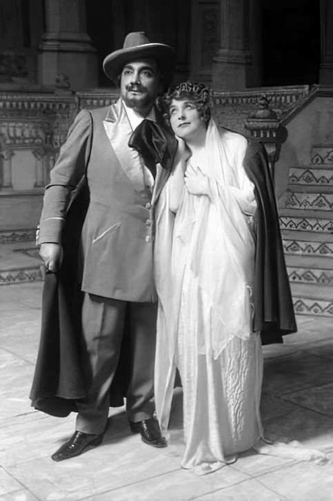 Enrico Caruso (Julien) i Geraldine Farrar (Louise),  Gustave Charpentier, <em>Louise</em>