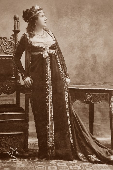 Milka Trnina kao Tosca, Metropolitan Opera, New York, 1901.