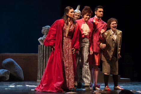 Hrvatsko narodno kazalište u Zagrebu u suradnji s Muzičkom akademijom, Akademijom dramske umjetnosti, Akademijom likovnih umjetnosti i Tekstilno-tehnološkim fakultetom: Georg Friedrich Händel, Agrippina, dir. Tomislav Fačini, red. Dora Ruždjak