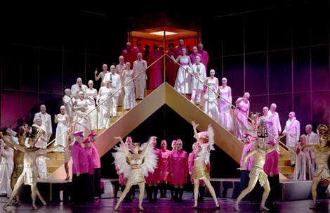 Hrvatsko narodno kazalište u Zagrebu i Hrvatsko narodno kazalište Ivana pl. Zajca, Rijeka: Giuseppe Verdi, <em>Aida</em>, dir. Antonello Allemandi, red. Bálazs Kovalik, foto: © Mirko Cvjetko