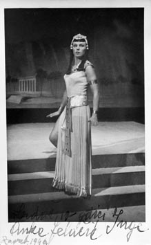 Anka Jelačić (Amneris) – Giuseppe Verdi, Aida, Zagreb, 1940.