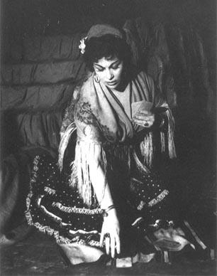 Biserka Cvejić (Carmen) – Georges Bizet, Carmen, Narodno pozorište, Beograd, 1960.