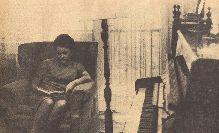 Božena Glavak u mladosti, Slovenija, 1961.