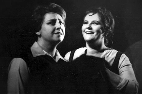3.	Sena Jurinac (Leonora) i Branka Beretovac (Marzellina) – Ludwig van Beethoven, Fidelio, Dubrovačke ljetne igre, 1970.