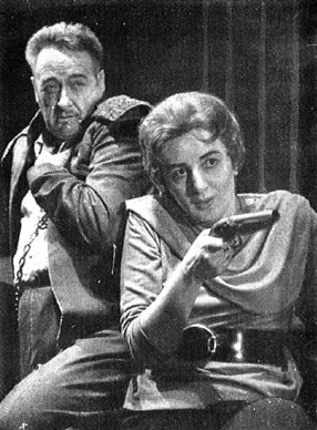 Josip Gostič (Florestan) i Branka Stilinović (Leonora) – Ludwig van Beethoven, Fidelio, HNK u Zagrebu, 1960.