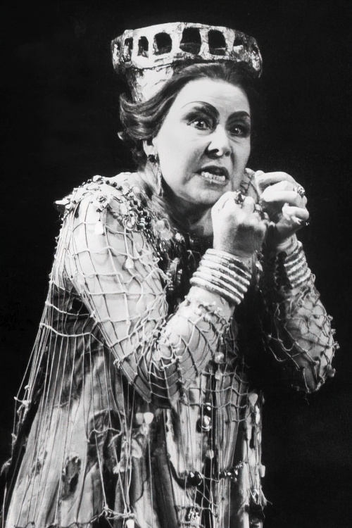 Christa Ludwig (Klitemnestra), Richard Strauss, <em>Elektra</em>, Bečka državna opera, 1994.                  