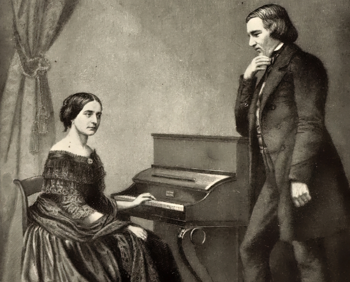 Clara Schuman i Robert Schumann 