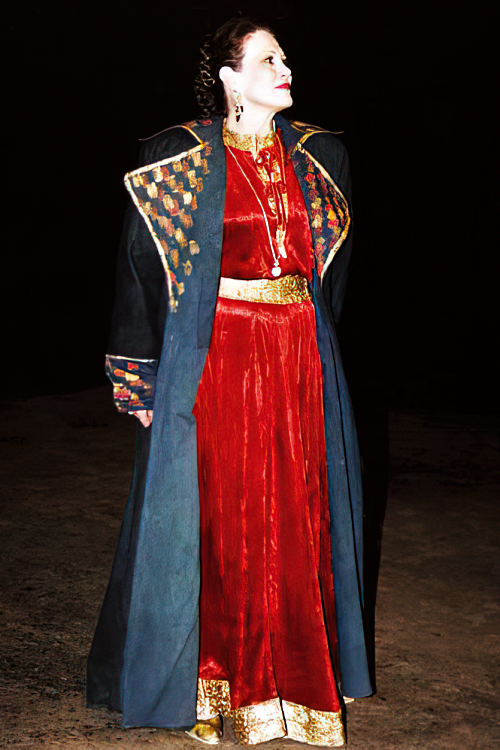 Cynthia Hansell-Bakić kao Eva, Ivan pl. Zajc, <em>Nikola Šubić Zrinjski</em>, Narodno kazalište Ivan Zajc, Rijeka 1991.