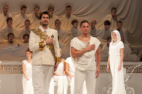 Umjetnička akademija u Splitu, Ivo Tijardović, Dioklecijan, dir Hari Zlodre, red. Goran Golovbko