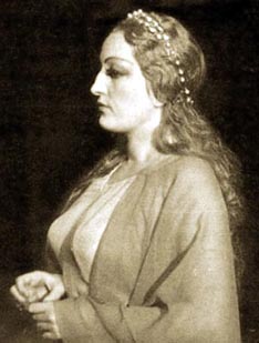 Đurđa Milinković (Kundry) – Richard Wagner, Parsifal, Zürich, 1940-ih