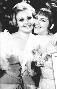 Gertruda Munitić (Blonda) i Nada Siriščević-Ruždjak (Konstanza) – Wolfgang Amadeus Mozart, Otmica iz saraja, Splitsko ljeto / Hvarsko ljeto, 1971.