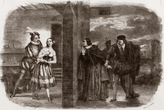 Prizor kvarteta <em>Bella figlia dell´amore</em> iz trećeg čina opere <em>Rigoletto</em>