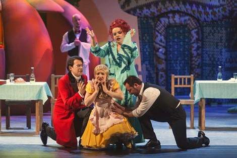 Slovensko narodno gledališče Ljubljana: Anton Foerster, Gorenjski Slavuj (Gorenjski slavček), dir. Marko Gašperšič, red. Vito Taufer