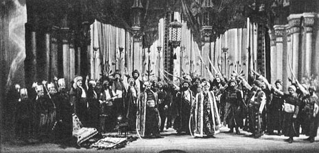 Nikola Šubić Zrinjski, fotografija s izvedbe 1. listopada 1909.