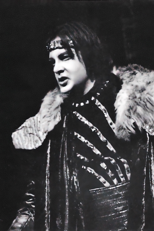 Hrid Matić kao Aegisth, Richard Strauss <em>Elektra</em>, HNK u Zagrebu, premijera 1990. 