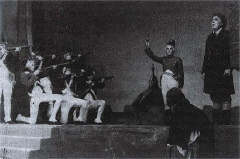 Ilija Žižak (Mario Cavaradossi) i Zbor Opere – Giacomo Puccini, Tosca, Narodno kazalište Split, 1951.