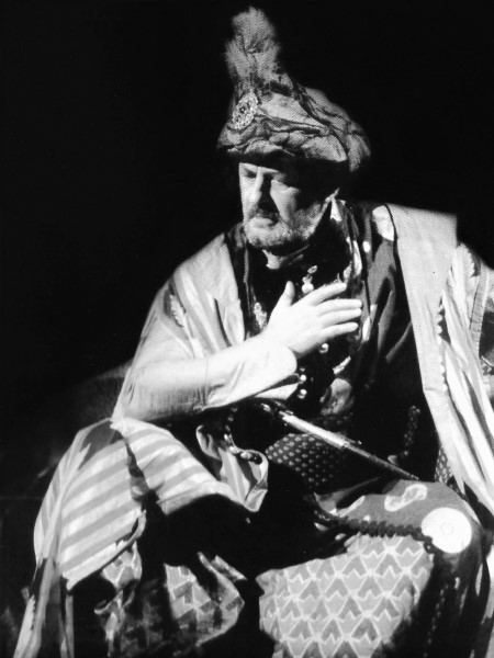 Ivica Šarić kao Sulejman Veličanstveni, Ivan pl. Zajc <em>Nikola Šubić Zrinjski</em>, HNK u Zagrebu, sezona 1998/99.