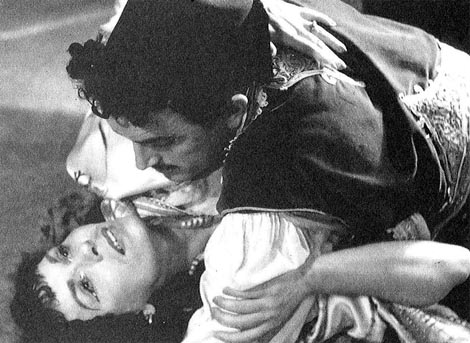 Jana Puleva (Dobrila) i Josip Šutej (Miljenko) – Milivoj Koludrović, Miljenko i Dobrila, Narodno kazalište „Ivana Zajca“ Rijeka, 1954.