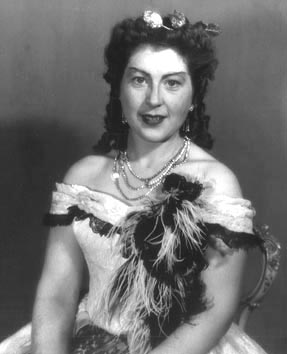 Janja Hanžek (Violetta) – Giuseppe Verdi, Traviata, HNK u Zagrebu, 1952.