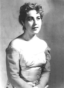 Janja Hanžek (Pamina) – Wolfgang Amadeus Mozart: Čarobna frula, HNK u Zagrebu, 1956.