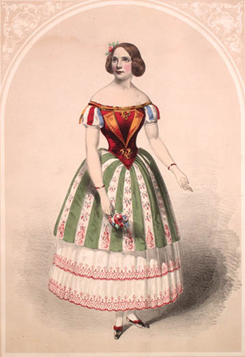 Jenny Lind kao Adina