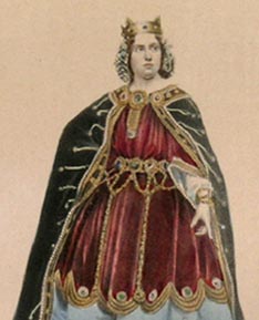 Johanna Jachmann-Wagner kao Ortrud, oko 1860. 