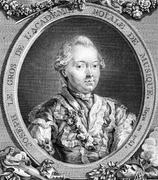 Joseph Legros, Orfej na pariškoj premijeri 1774.