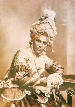 Josie von Petru kao Grofica u Pikovoj dami, 1902.