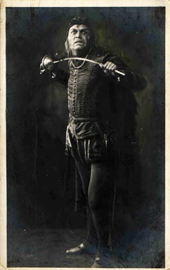 Josip Križaj (Mefistofele) – Arrigo Boito, Mefistofele, Zagreb, 1931.