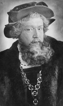 Josip Križaj (Hans Sachs) – Richard Wagner, Majstori pjevači, Zagreb, 1931.