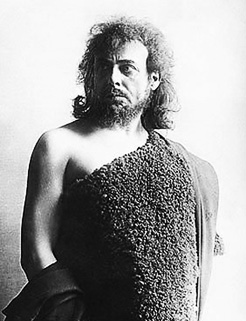 Karl Perron kao Jochanaan na praizvedbi 1905.