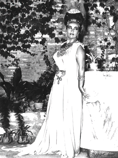 Biserka Cvejić (Dalila), Camille Saint-Saëns, <em>Samson i Dalila</em>, Splitske ljetne priredbe, 1961. 