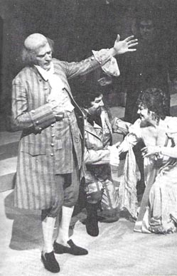 Marijan Jurišić (Pasquale), Krunoslav Cigoj (Ernesto) i Nada Ruždjak (Norina) – Gaetano Donizetti, Don Pasquale, HNK u Zagrebu, 1985.