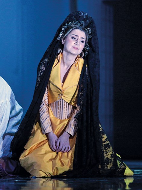 Lana Kos (Leonora), Giuseppe Verdi, <em>Trubadur</em>, HNK u Zagrebu, 2019.