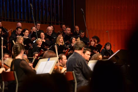 Zbor i Simfonijski orkestar Hrvatske radiotelevizije, foto: Dinko Bažulić, www.hrt.hr