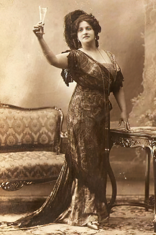 Maja de Strozzi kao Violetta Valery, 1911.