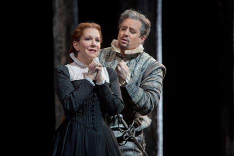 The Metropolitan Opera, New York: Gaetano Donizetti, Maria Stuarda, dir. Maurizio Benini, red. David McVicar, foto: Metropolitan Opera, Ken Howard