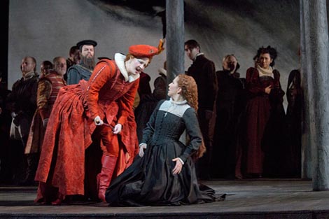 The Metropolitan Opera, New York: Gaetano Donizetti, Maria Stuarda, dir. Maurizio Benini, red. David McVicar, foto: Metropolitan Opera, Ken Howard