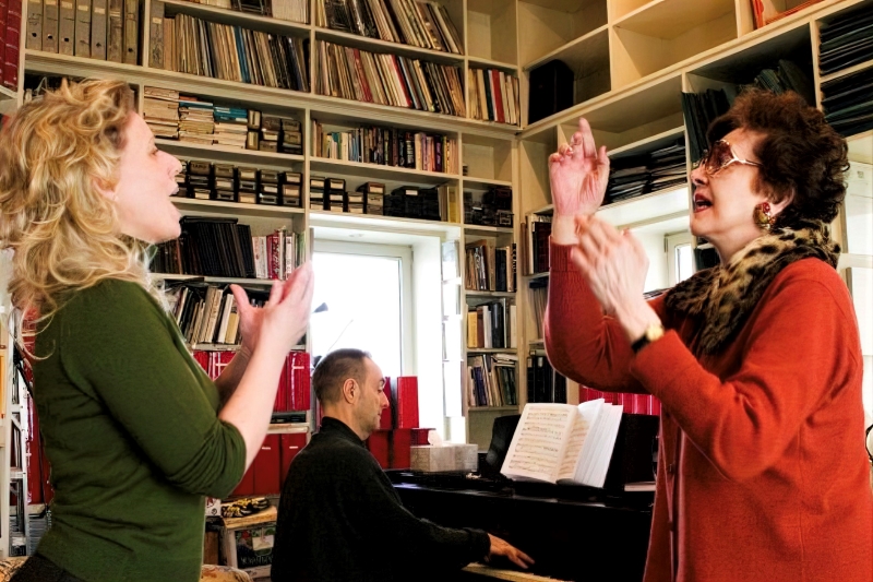 Martina Zadro na satu kod Anne Moffo