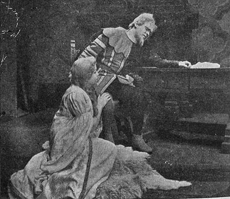 Giuseppe Verdi: Rigoletto – Mica Glavačević (Gilda) i Vladimir Ruždjak (Rigoletto), HNK u Zagrebu, 1957.