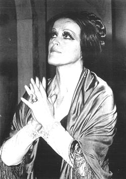 Mila Kirinčić (Santuzza) – Pietro Mascagni, Cavalleria rusticana, HNK u Zagrebu, 1973.