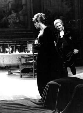 Mila Kirinčić (Foria Tosca) i Duško Kukovec (Scarpia) – Giacomo Puccini, Tosca, HNK u Zagrebu