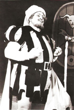 Milan Pihler kao Sir John Falstaf, HNK Ivana pl. Zajca u Rijeci, 1958.