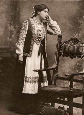 Milena Šugh (Senta) – Richard Wagner, Ukleti Holandez, Zagreb 1909.