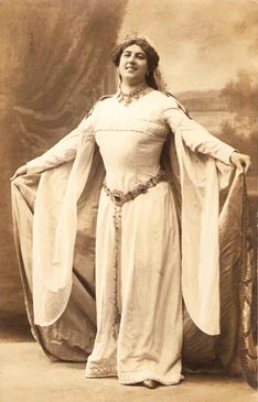 Mira Korošec (Elizabeta) – Richard Wagner, Tannhäuser, 1912.