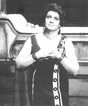 Mira Štor (Aida) – Giuseppe Verdi, Aida, Narodno pozorište Sarajevo, 1968.