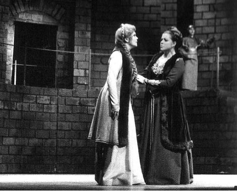 Mirjana Bohanec (Jelena) i Blaženka Milić (Eva) – Ivan pl. Zajc, Nikola Šubić Zrinjski, HNK u Zagrebu, 1976.