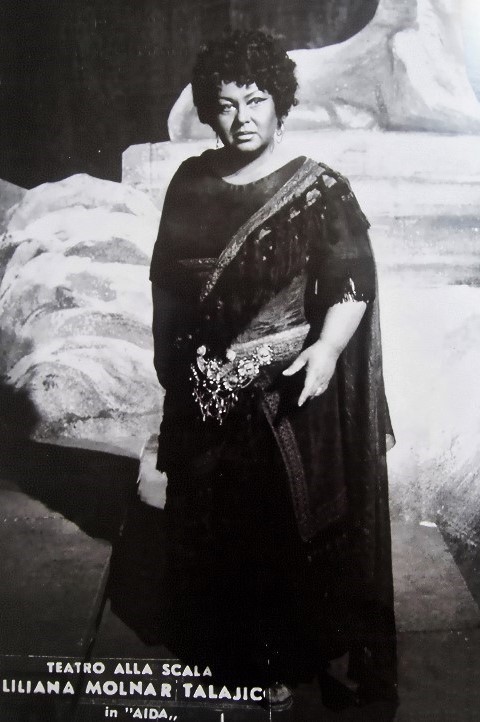 Ljiljana Molnar-Talajić (Aida), Giuseppe Verdi, <em>Aida</em>, Scala, Milano, sezona 1975/1976.